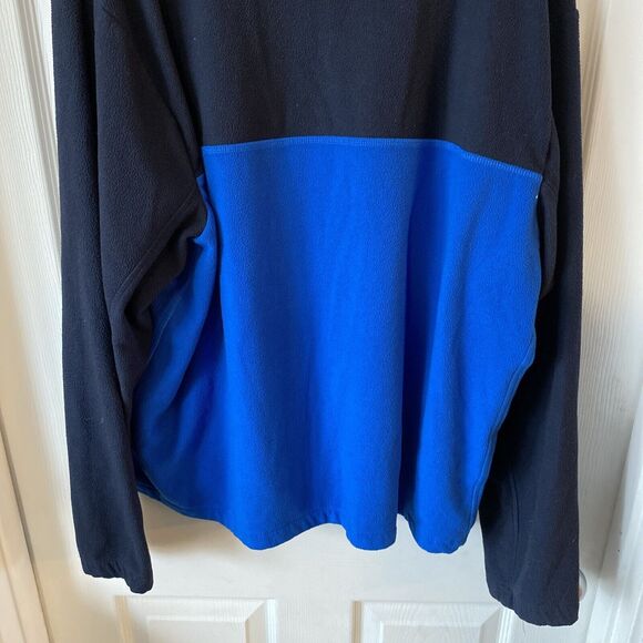 Lands’ End Men’s XXL Fleece Pullover 1/4 Zip Sweatshirt Outdoor Hiking - Picture 8 of 10